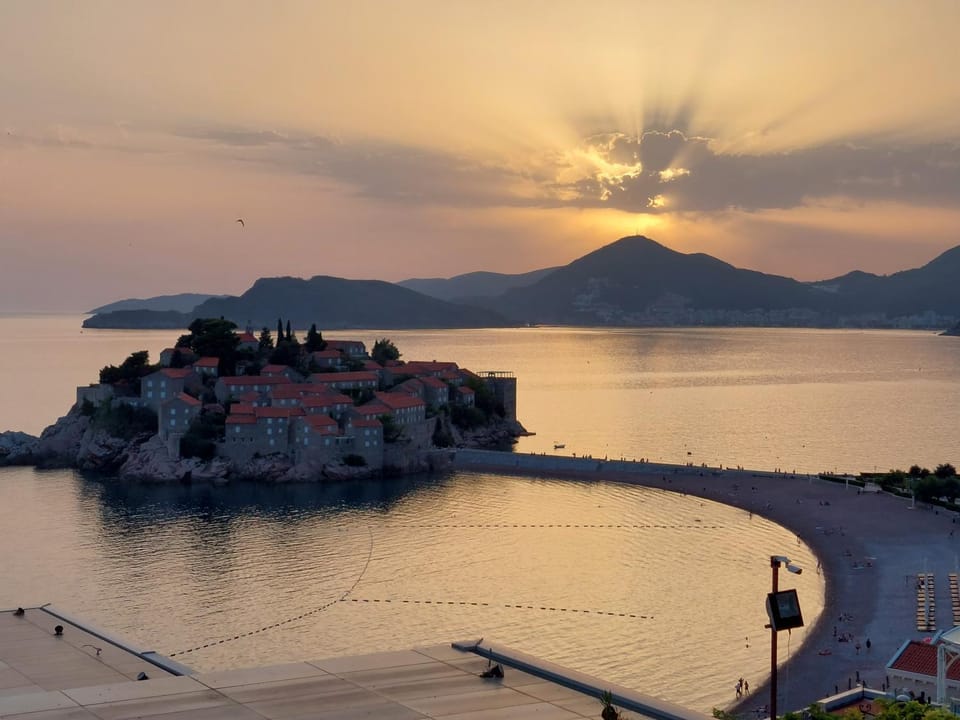 Sea view, Sunset