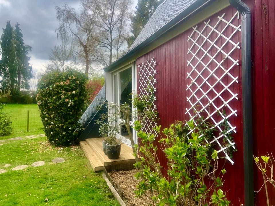 Property building, Garden view