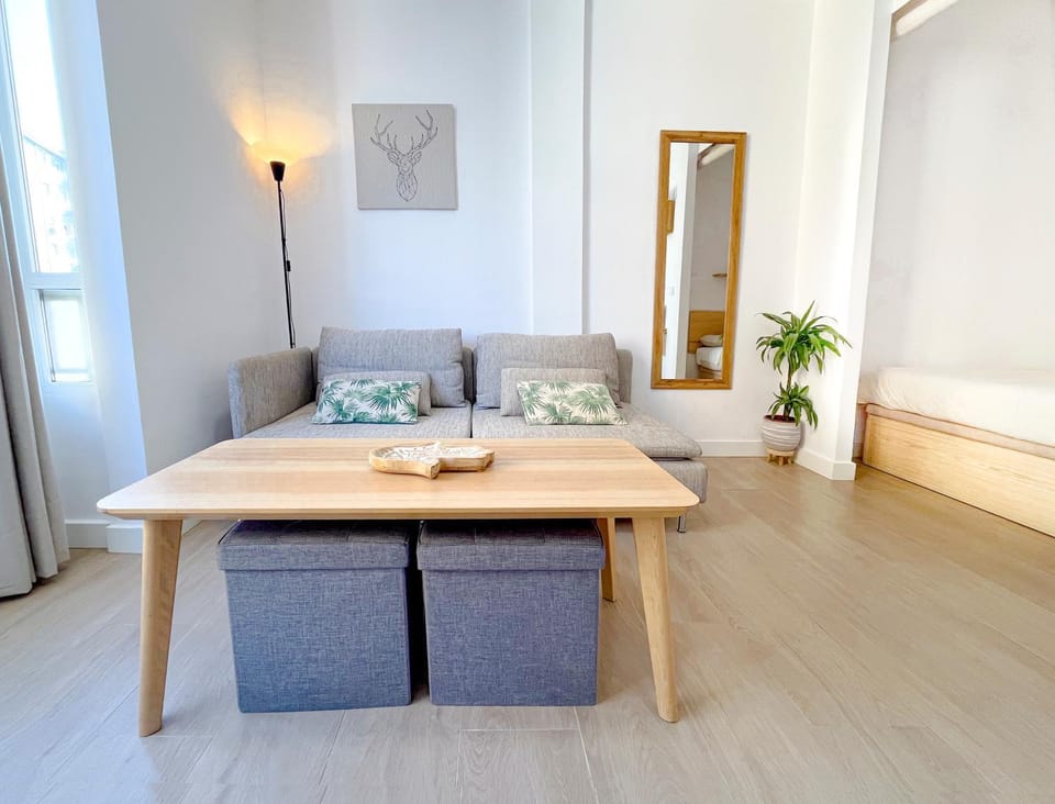 Communal lounge/ TV room, Bed, Living room, Photo of the whole room, Seating area, Bedroom, air conditioner
