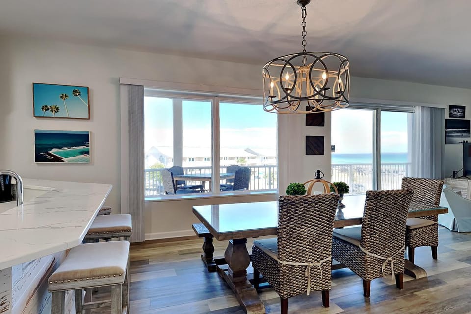 Balcony/Terrace, Dining area, Sea view, furniture