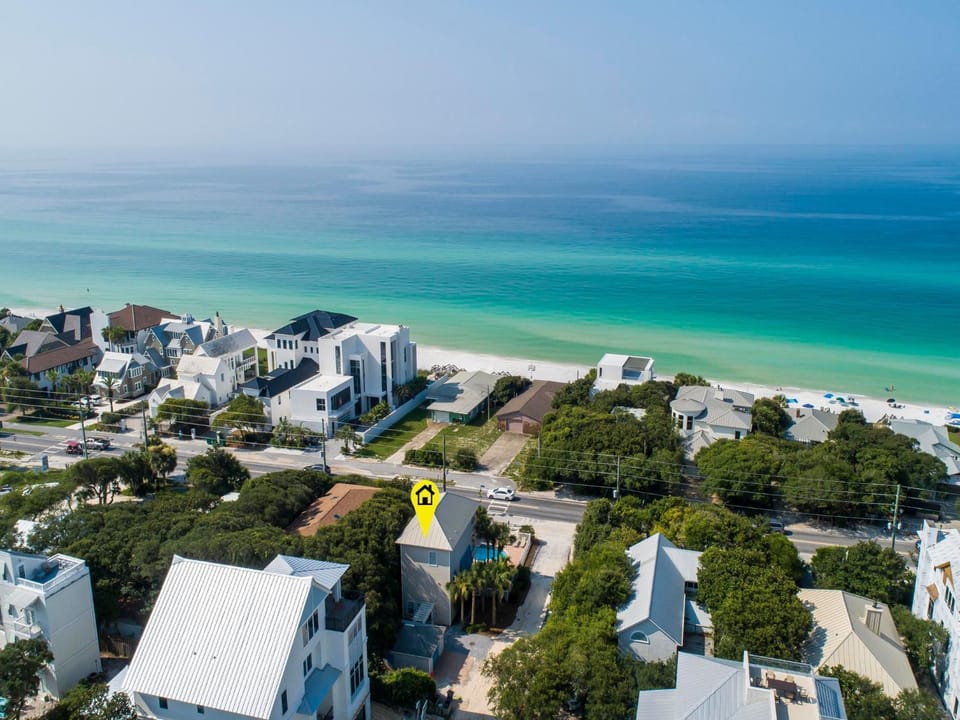 Neighbourhood, Bird's eye view, Beach, Sea view
