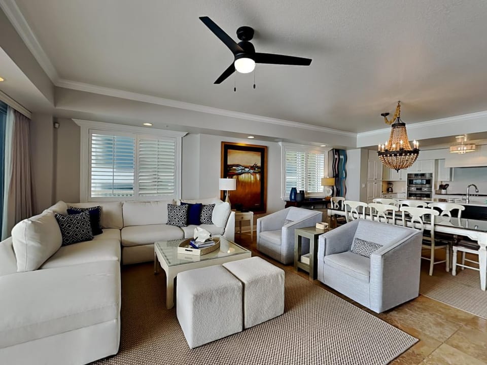 Kitchen or kitchenette, Living room, Seating area, furniture