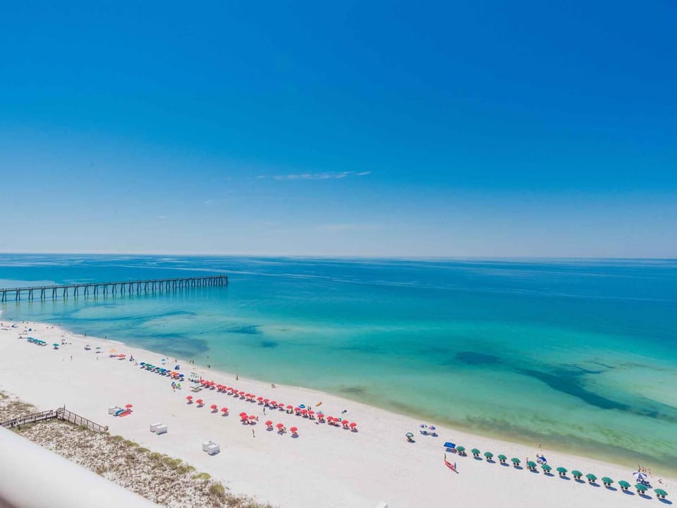 Bird's eye view, Beach, Sea view