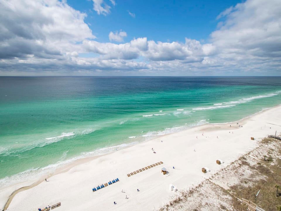Bird's eye view, Beach, Sea view