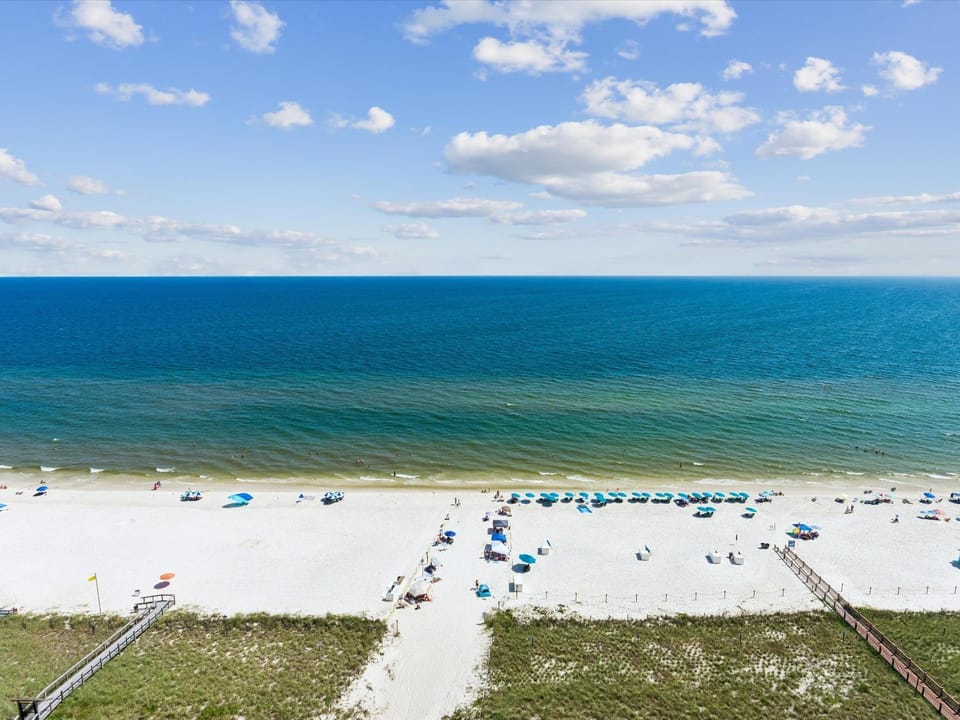 Bird's eye view, Beach, Sea view
