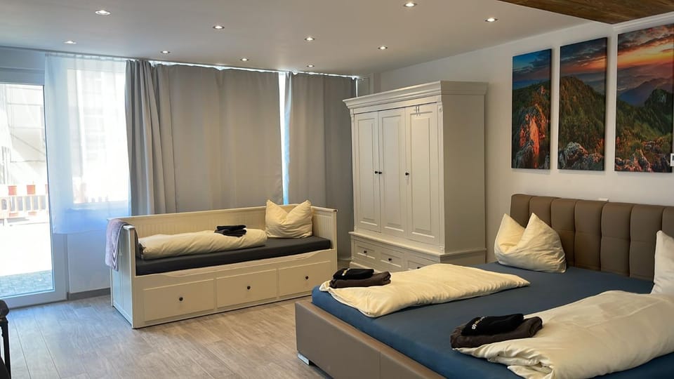 Bed, Living room, Photo of the whole room, Seating area, Bedroom, wardrobe