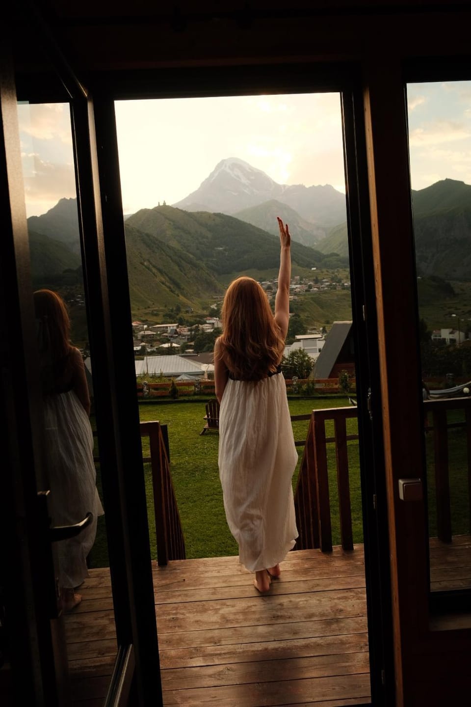 Day, People, Natural landscape, View (from property/room), Balcony/Terrace, Mountain view