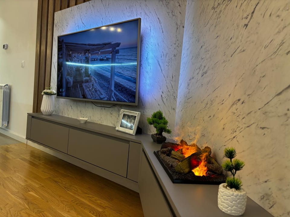 Luxury apartment with a fireplace! Apartment in Skopje