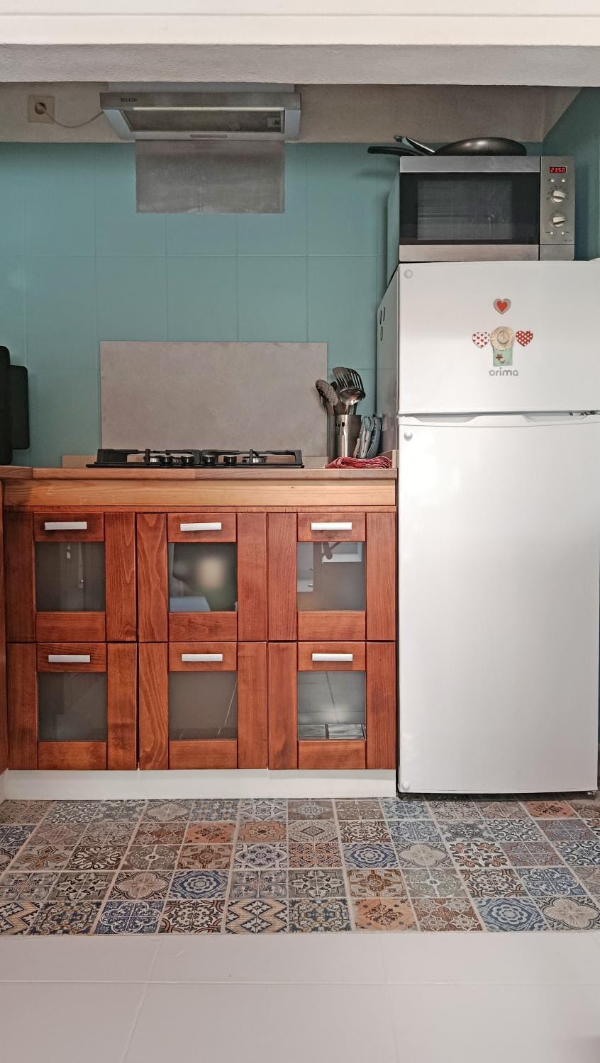 Kitchen or kitchenette, kitchen
