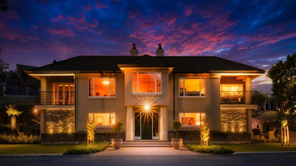 Property building, Night