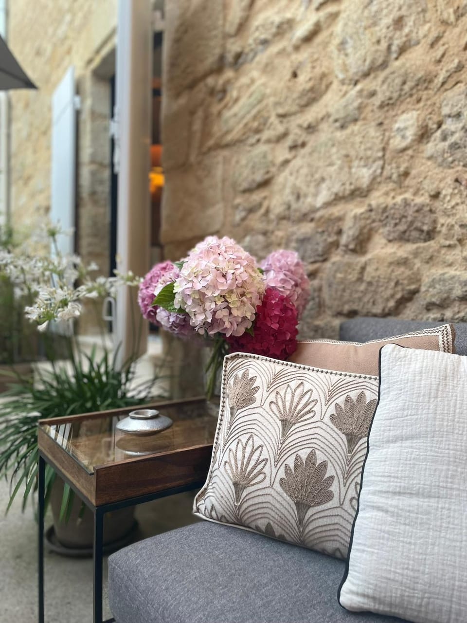 Patio, Living room, Seating area