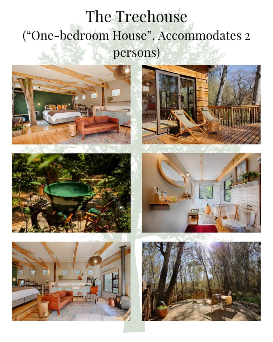 Elsewhere Treehouse and Apartment on the River Apartment in Roodepoort