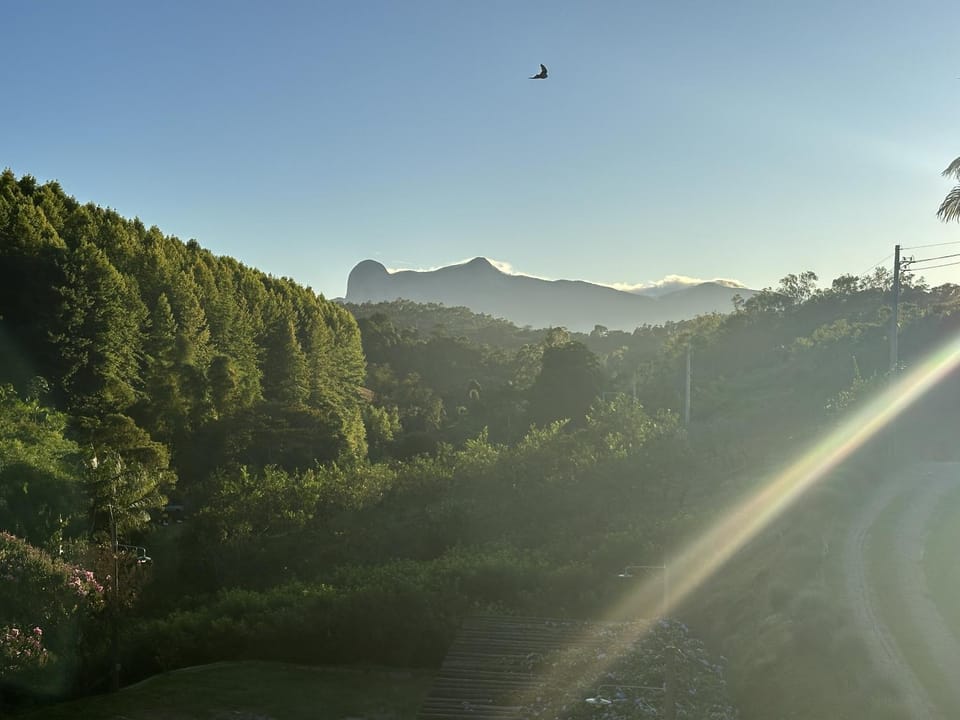 Nearby landmark, Day, Natural landscape, Garden, Mountain view, Sunrise