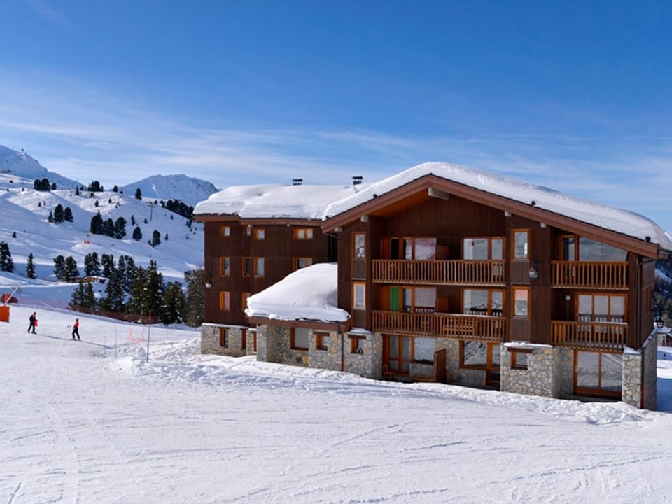 Appartement 5 pers. au pied des pistes avec terrasse, animaux admis Apartment in Mâcot-la-Plagne