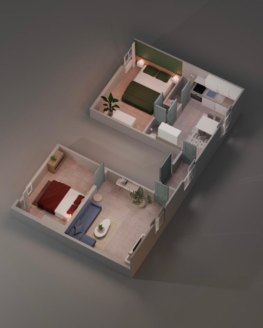 LE REGORDANE - Appartement 4 personnes - Centre WiFi Cosy Apartment in Arles