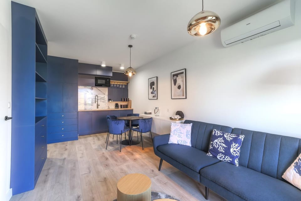 Apartament Centrum Gdańsk blisko Starego Miasta z widokiem na rzekę Apartment in Gdansk