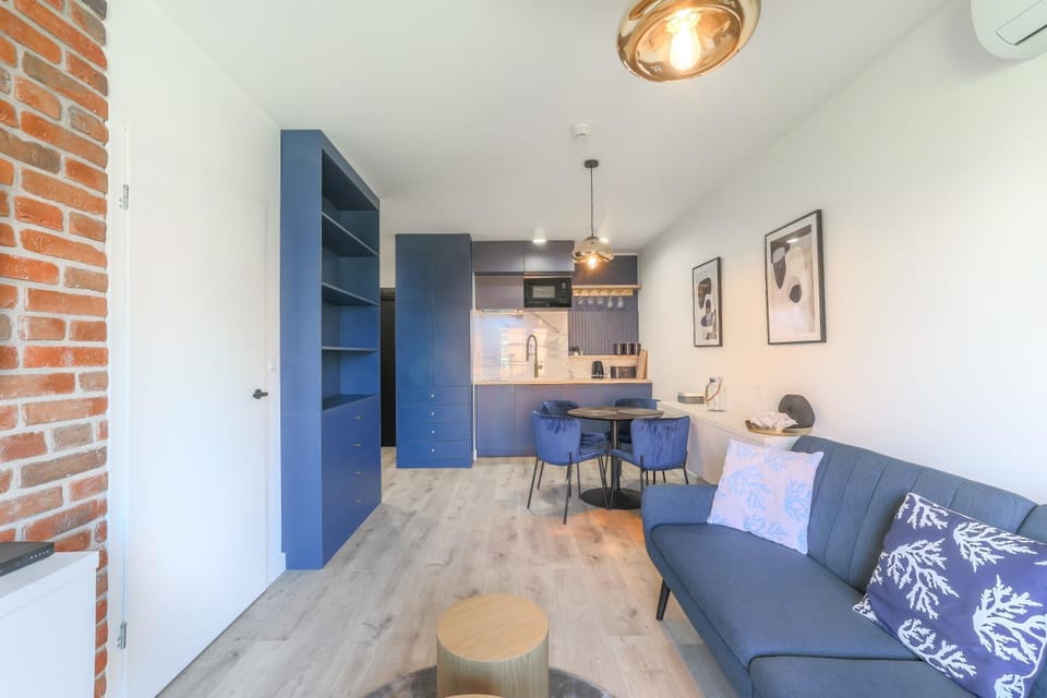 Apartament Centrum Gdańsk blisko Starego Miasta z widokiem na rzekę Apartment in Gdansk