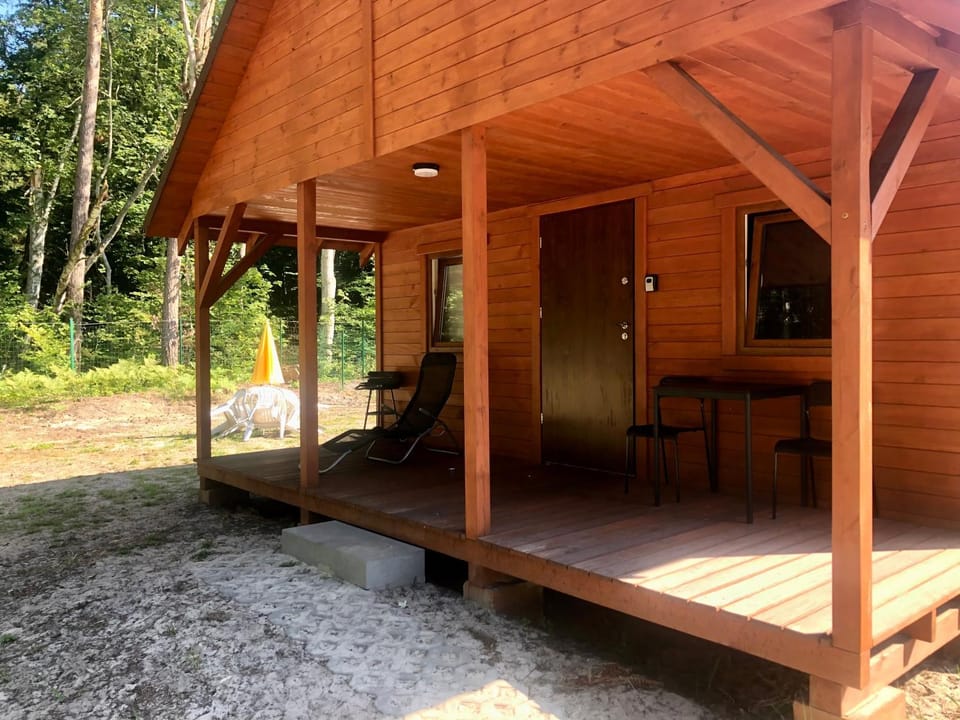 Jantar Oaza Nature lodge in Pomeranian Voivodeship