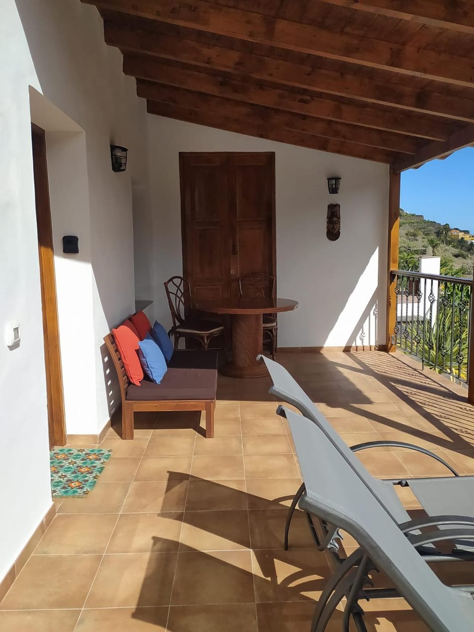 Casa La Sabina Roja 1 - Casa con impresionantes vistas sobre Hermigua y el mar House in La Gomera