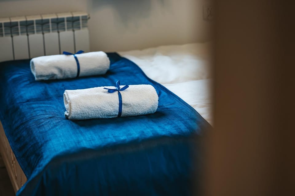 Decorative detail, towels
