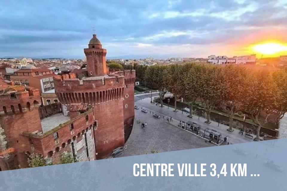 L'Artmonie - Climatisé - Jardin - Centre-ville - Plage House in Perpignan