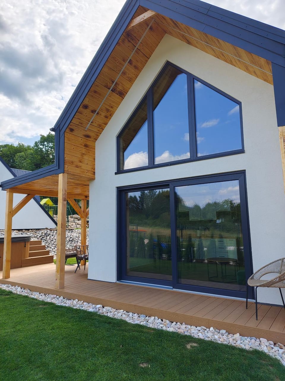 Property building, Garden, Garden view