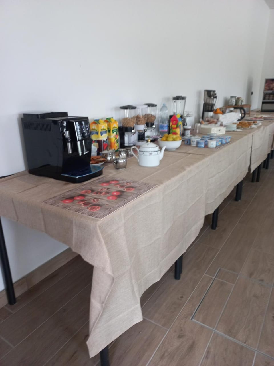 Buffet breakfast