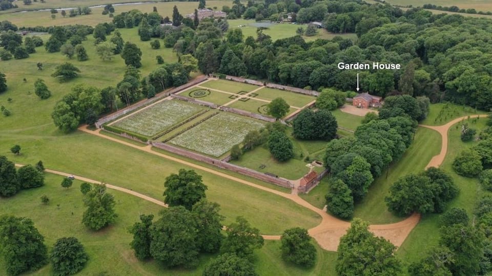 Garden House at Woodhall Park House in East Hertfordshire District