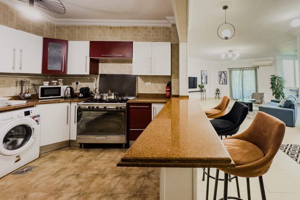 Distinct & Decent 2 BDR Apt Steps From Nightlife and Airport Apartment in Cairo Governorate
