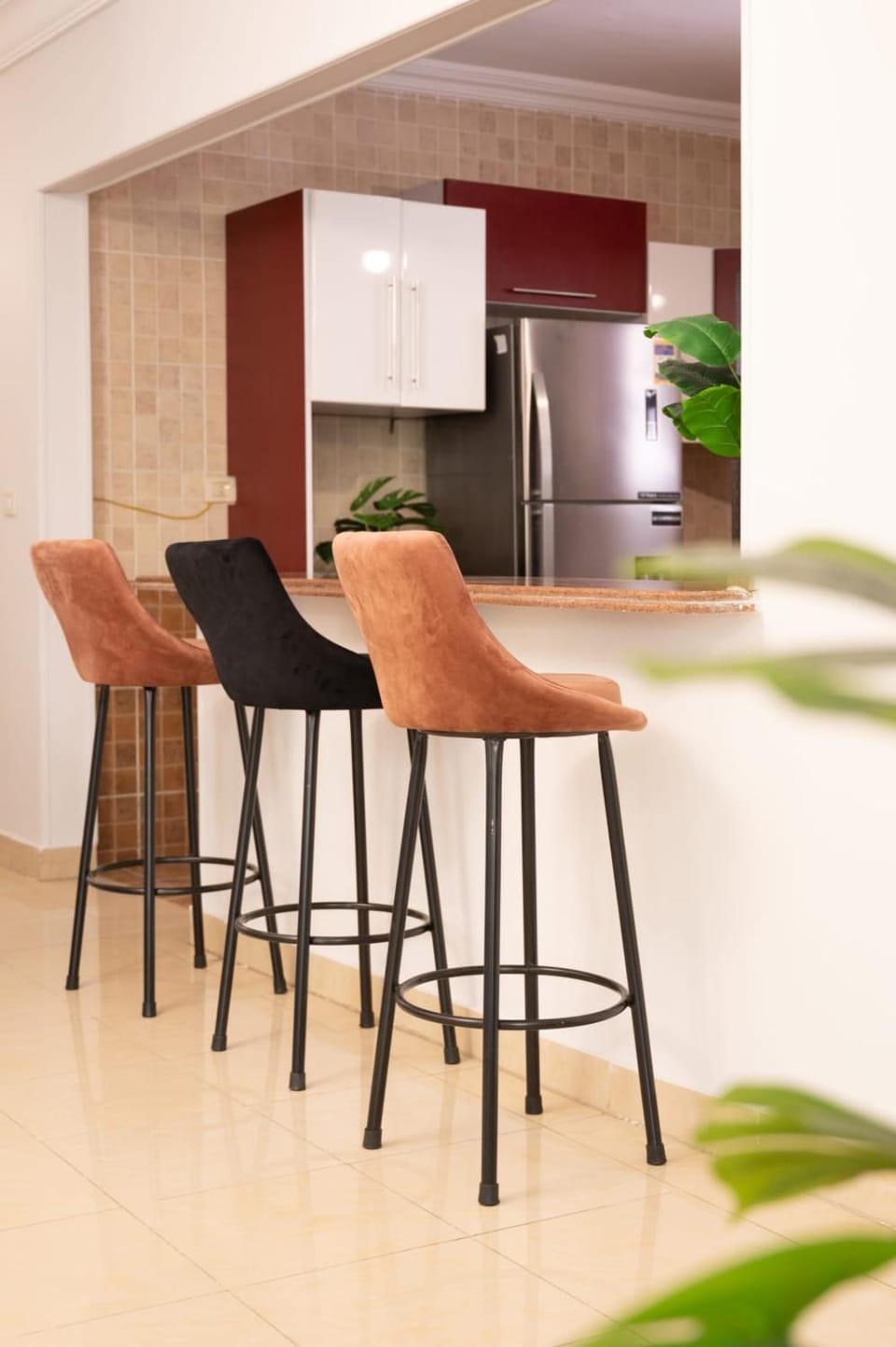 Kitchen or kitchenette, Seating area