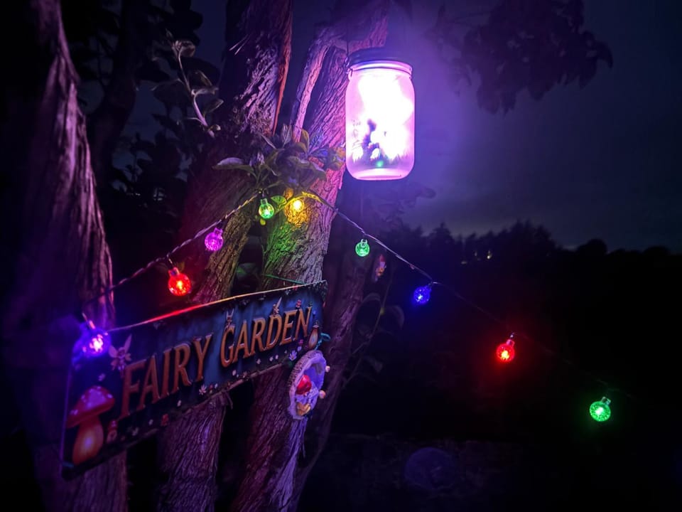 Night, Garden view