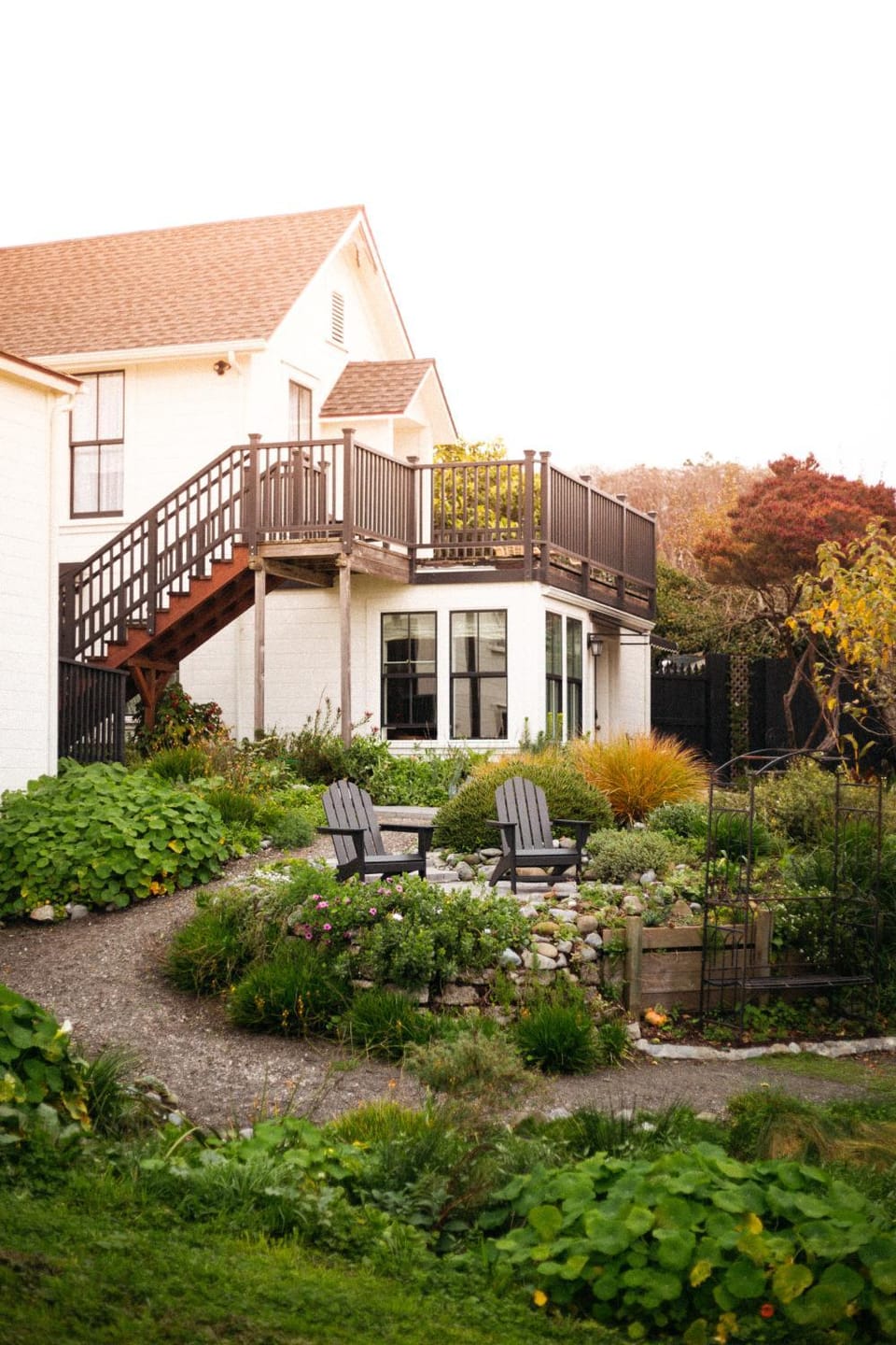 Property building, Spring, Day, Garden, Garden view