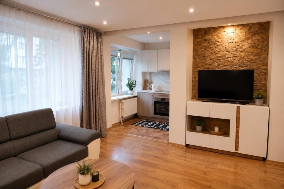 Communal lounge/ TV room, TV and multimedia, Kitchen or kitchenette, Living room, Seating area