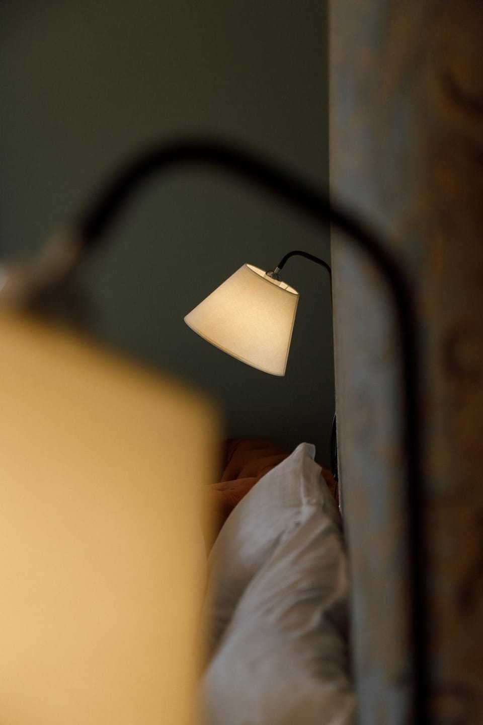 Bed, Decorative detail, Bedroom
