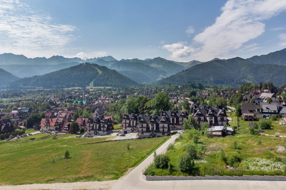 Natural landscape, Bird's eye view, Mountain view