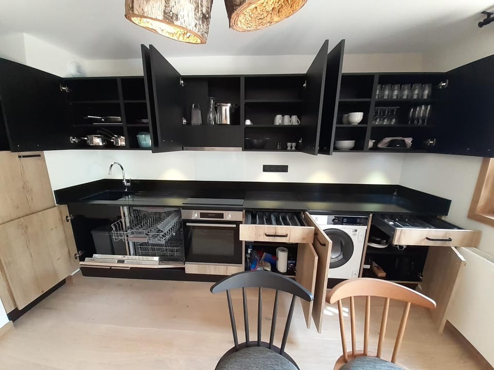 Kitchen or kitchenette, Dining area