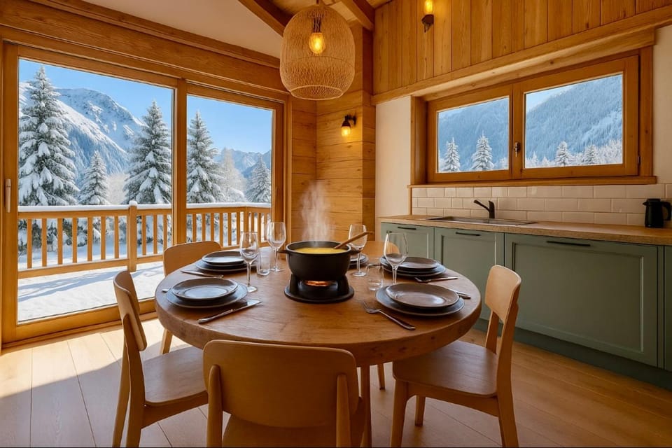 Cosy chalet with views of Mont Blanc Chalet in Chamonix
