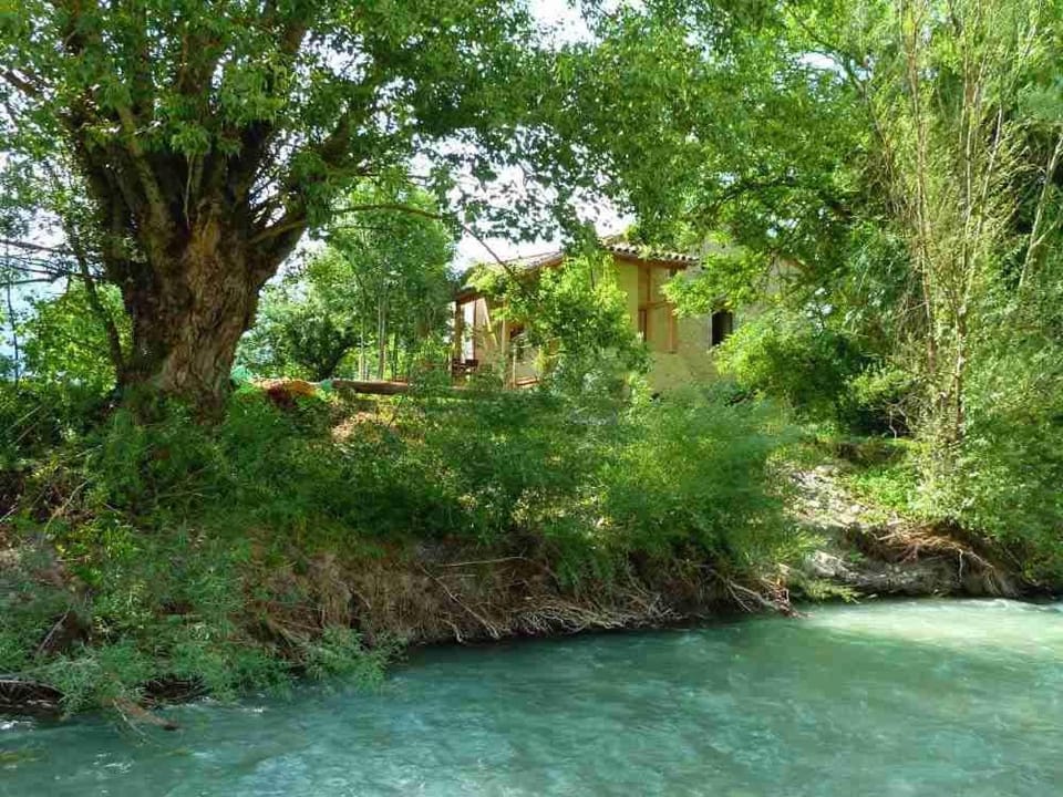 Day, Natural landscape, Garden, River view, Swimming pool