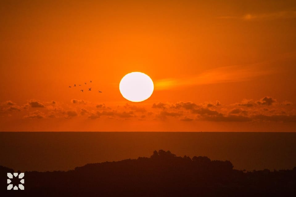Natural landscape, Sea view, Sunrise, Sunset