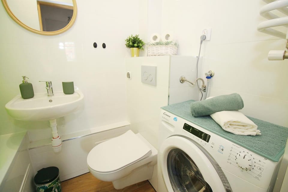 Toilet, Bathroom, washing machine