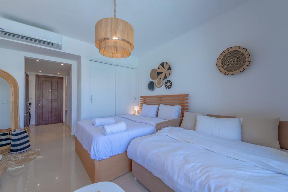 Boho-Chic Studio Apartment in G-Cribs, Pool View Apartment in Hurghada