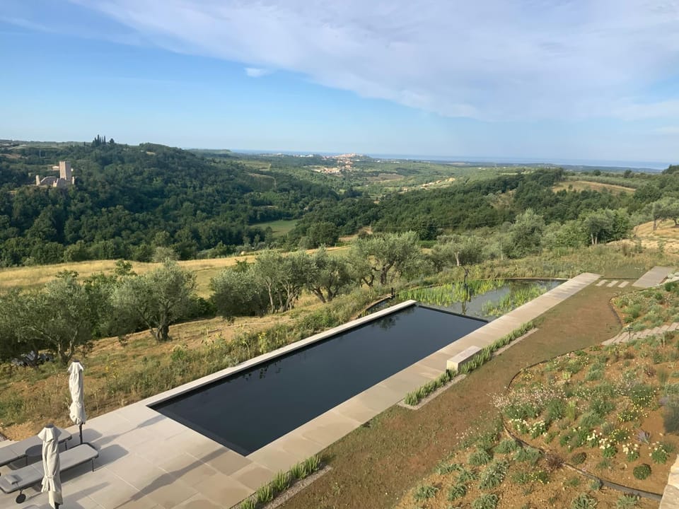 Day, Natural landscape, Garden view, Swimming pool