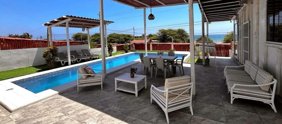 Patio, Day, Pool view, Swimming pool, sunbed