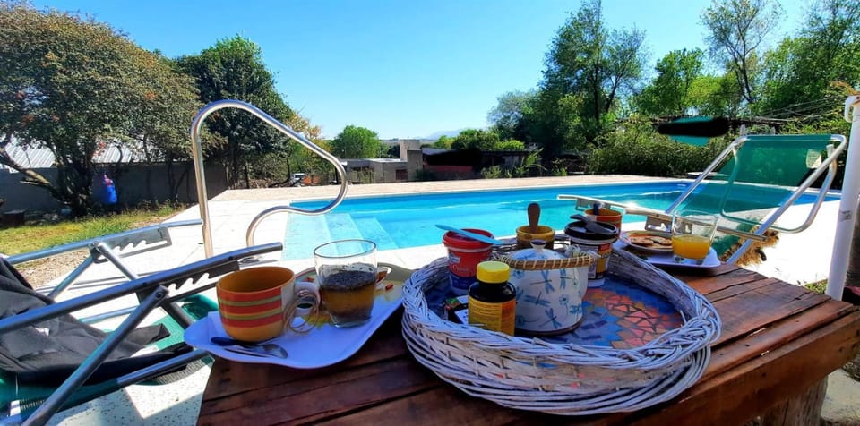 Patio, Swimming pool, Breakfast