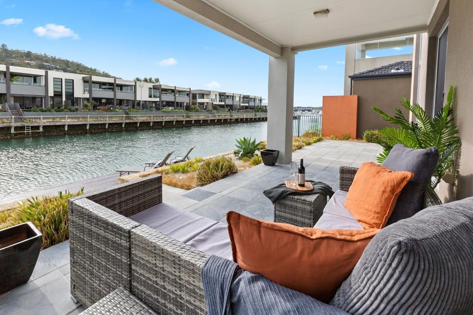 Patio, River view