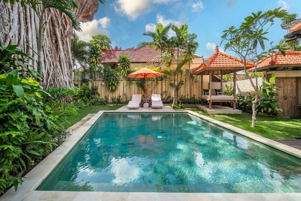 Property building, Garden, Swimming pool