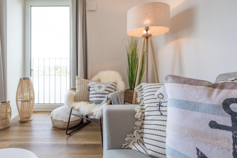 Apartment N14 direkt am Nordseedeich mit Blick auf den See Apartment in Nordstrand