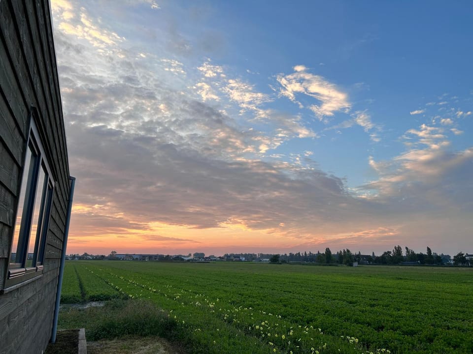 Natural landscape, Sunset