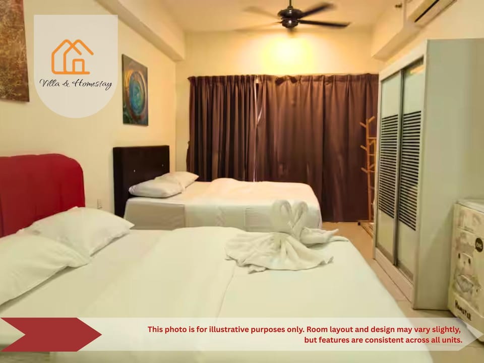 idamanKu Comfort Studio 4pax - HYVE SOHO Cyberjaya Apartment in Putrajaya