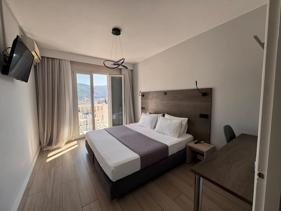 View (from property/room), Bedroom, Sea view